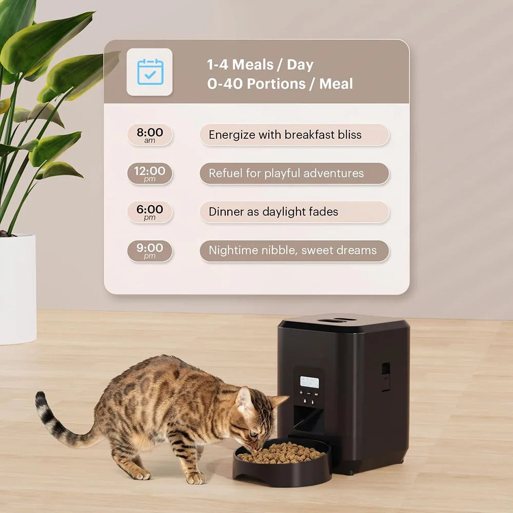 Automatic Pet Feeder with LCD Display