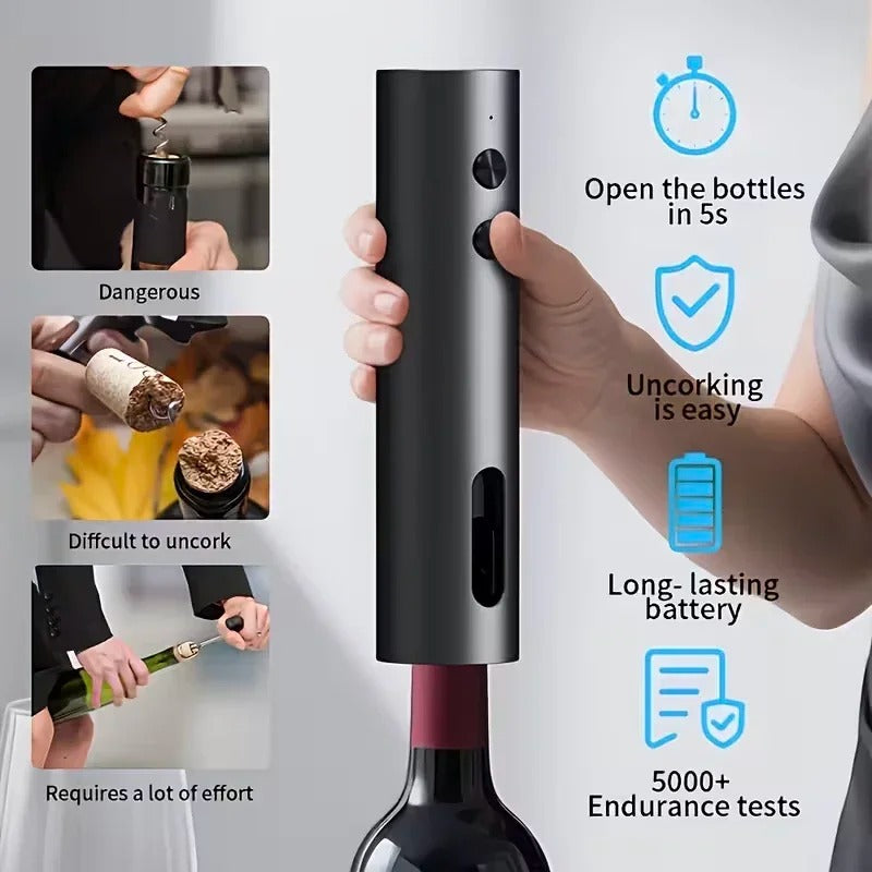 Rechargeable Electric Wine Opener Set